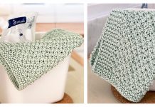 Irish Moss Stitch Dishcloth Free Knitting Pattern