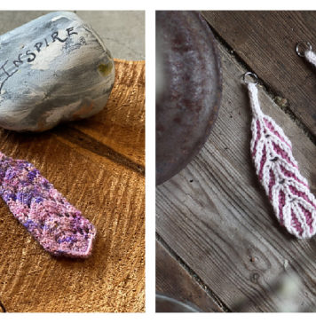Pretty Feathers Free Knitting Pattern