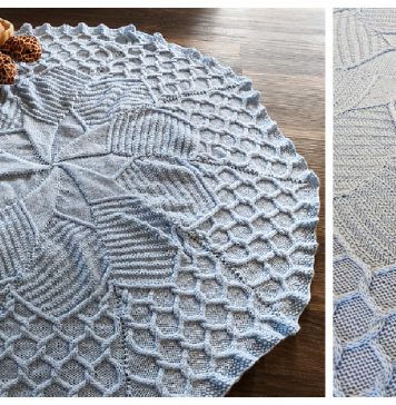 May Flowers Baby Blanket Free Knitting Pattern