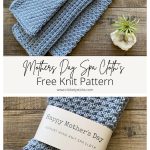 Mothers Day Spa Cloths Free Knitting Pattern