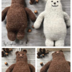 Otso Toy Bear Free Knitting Pattern