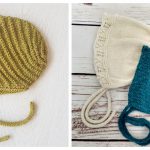 Baby Bonnet Free Knitting Patterns