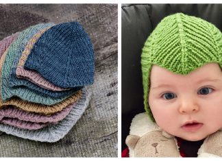 Campanula Baby Hat Free Knitting Pattern