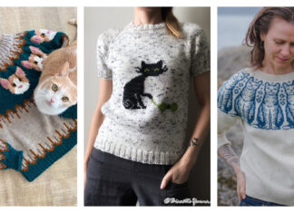Cat Sweater Knitting Patterns