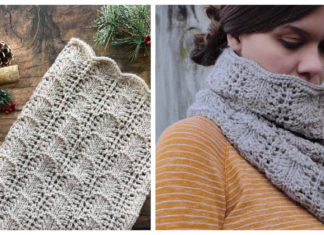 Northwoods Cowl Free Knitting Pattern