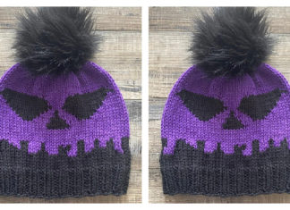 Poison Apple Beanie Free Knitting Pattern