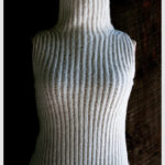 Brioche Sleeveless Turtleneck Vest Free Knitting Pattern