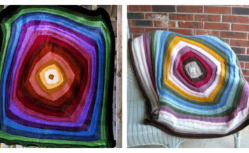 Artful Afghan Free Knitting Pattern