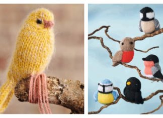 Bird Free Knitting Patterns