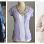 Leaf Lace Cardigan Free Knitting Pattern