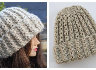 Sage Hat Free Knitting Pattern and Video Tutorial