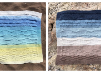 Sunny Baby Beach Blanket Free Knitting Pattern