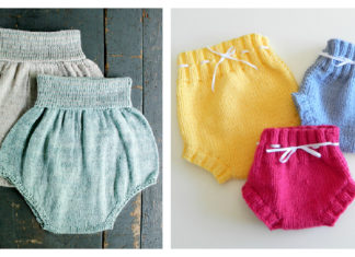 Baby Bloomers Free Knitting Pattern