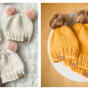 Basic Baby Hat Free Knitting Pattern