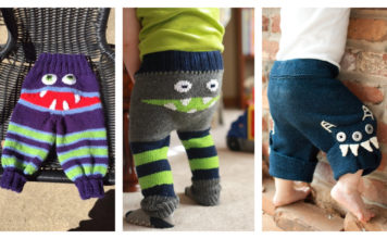 Monster Pants Knitting Patterns
