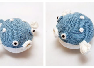 Puffer Fish Free Knitting Pattern