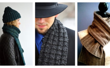 Boyfriend Scarf Free Knitting Pattern