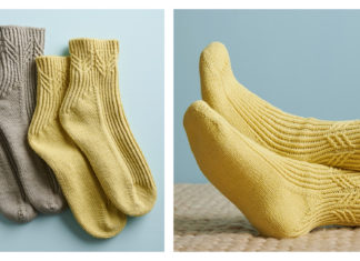 House Socks Free Knitting Pattern