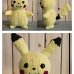 Pikachu Pal Amigurumi Pokemon Doll Free Knitting Pattern