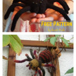 Arachnophobia Spider Free Knitting Pattern