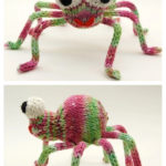 Speedy Spider Amigurumi Knitting Pattern