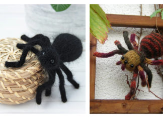 Spider Amigurumi Knitting Patterns