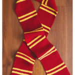 Harry Potter Scarf Free Knitting Pattern and Video Tutorial