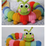 Cuddly Caterpillar Toy Knitting Pattern