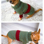 Elf Dog Sweater Free Knitting Pattern and Video Tutorial