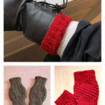 Spiral Ankle Warmer Free Knitting Pattern