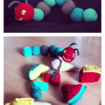 Very Hungry Caterpillar Free Knitting Pattern