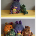 Homespun Monsters Free Knitting Pattern