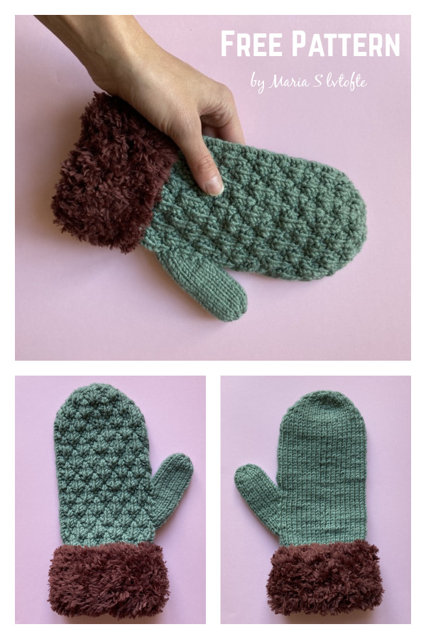 Kogle Mittens Free Knitting Pattern