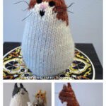 Brownie the Cat Free Knitting Pattern