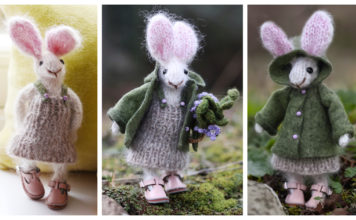 Rabbit Doll Knitting Pattern