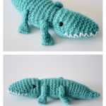 Alec the Alligator Free Knitting Pattern