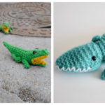 Alligator Crocodile Free Knitting Patterns