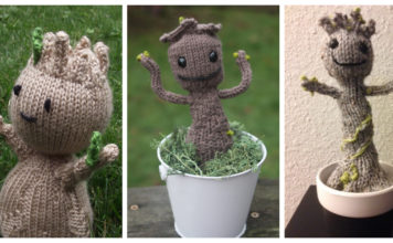 Baby Groot Knitting Patterns