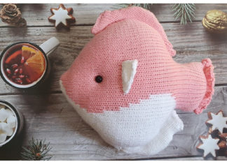 Coral Fish Free Knitting Pattern