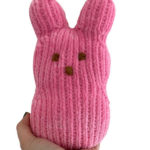 Mini Marshmallow Bunny Free Knitting Pattern