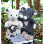 Mouse Anna and Peter Free Knitting Pattern