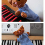 Keyboard Cat Free Knitting Pattern