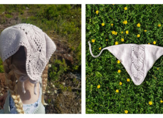 Penelope Kerchief Free Knitting Pattern