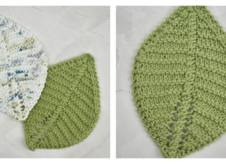 Seedling Washcloths Free Knitting Pattern