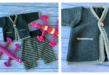 Peter Pan Baby Set Free Knitting Pattern