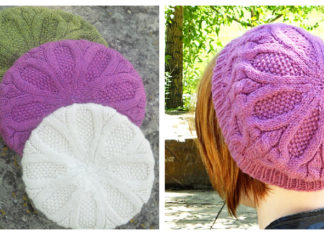 Brambles Beret Free Knitting Pattern