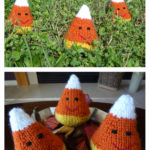 Happy Candy Corns Free Knitting Pattern