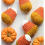 Plush Candy Corn Free Knitting Pattern