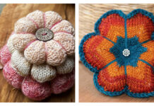 Pretty Pincushion Free Knitting Pattern