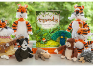 Tigeropolis Character Free Knitting Pattern